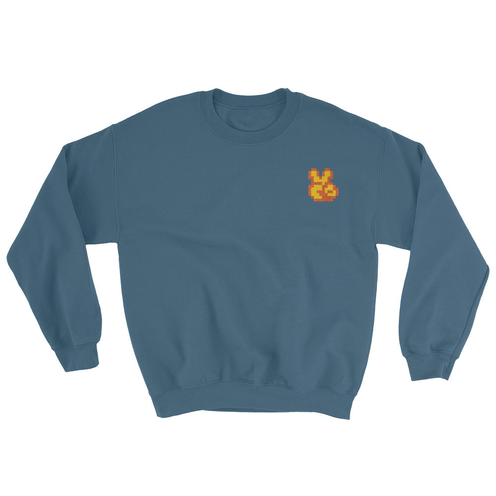You Win! embroidered crewneck sweatshirt
