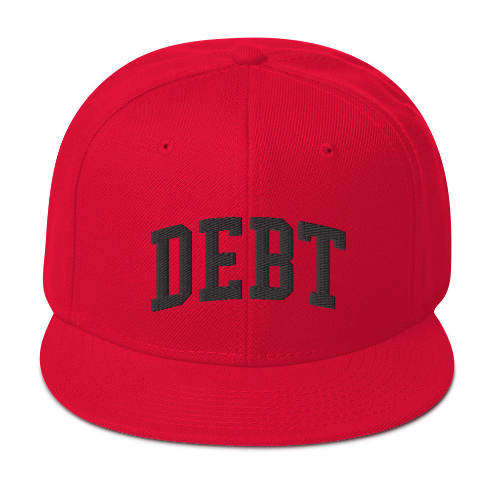 Debt University snapback hat