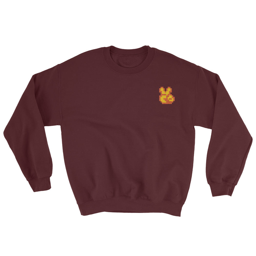 You Win! embroidered crewneck sweatshirt