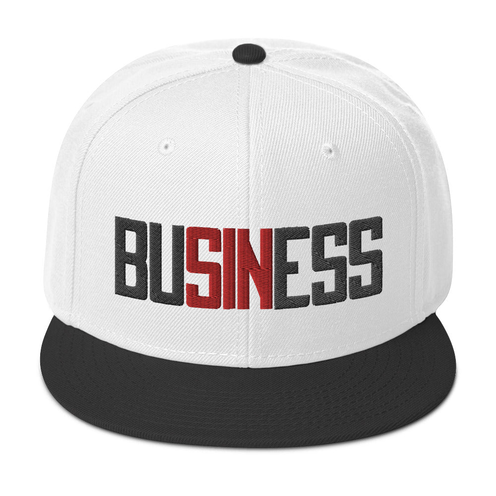 Strictly buSINess snapback hat