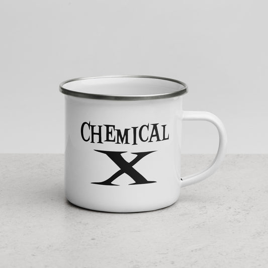 Chemical X enamel mug