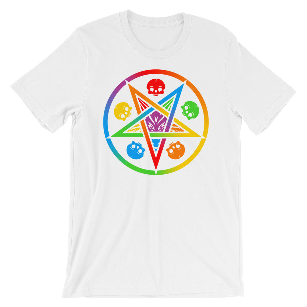 Rainbows in Hell t-shirt