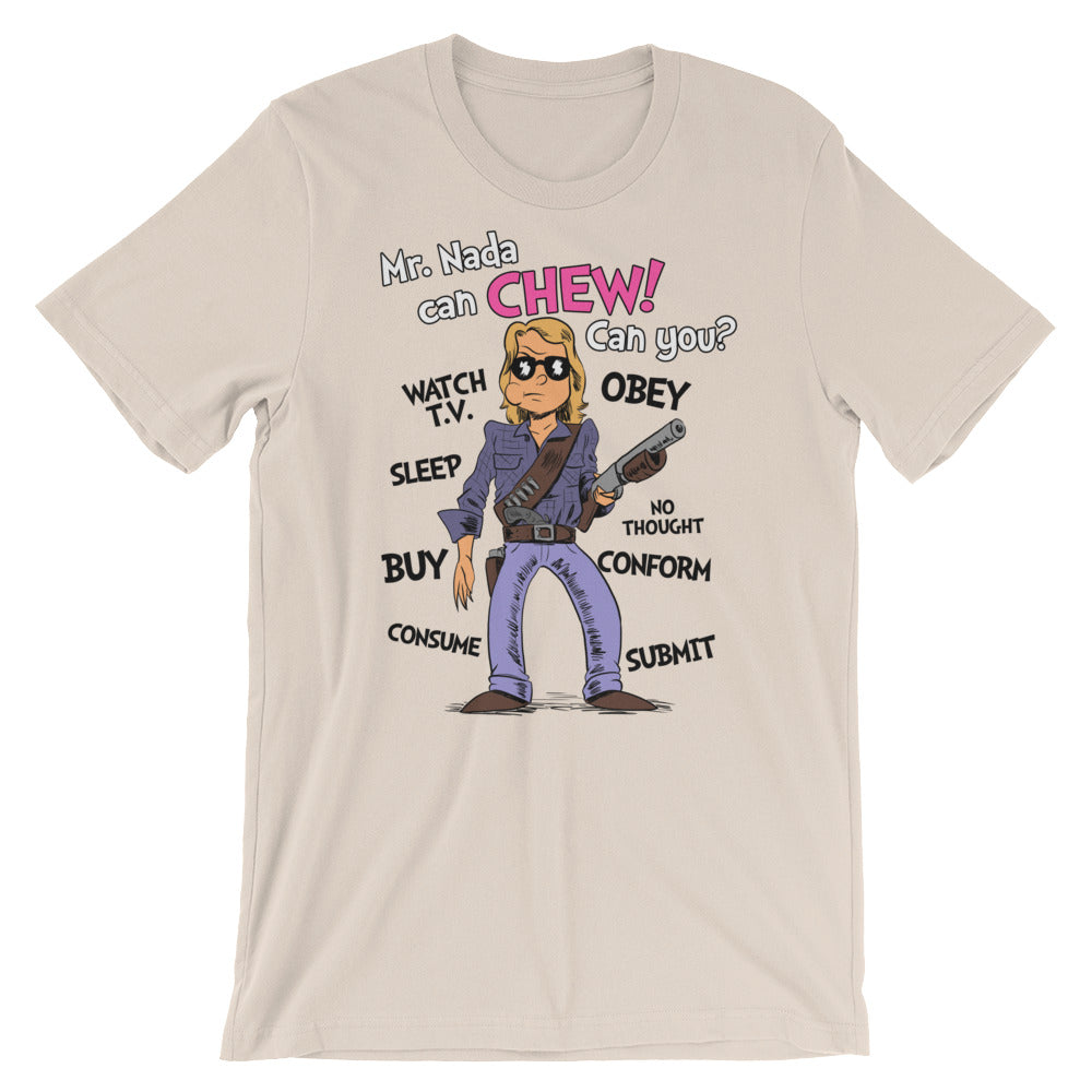 Mr Nada Can Chew t-shirt