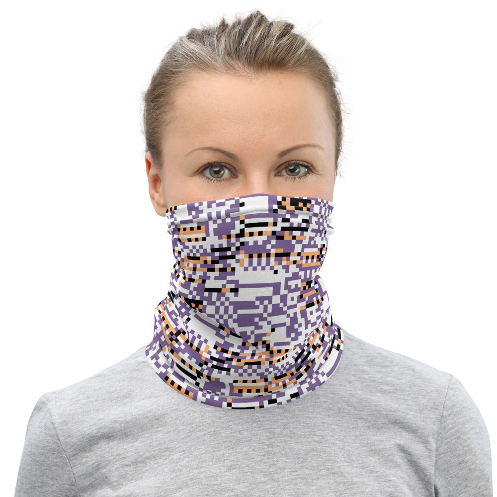 Life's A Glitch neck gaiter