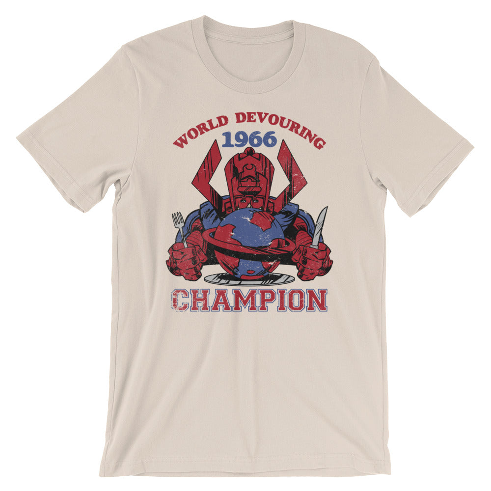World Devouring Champion t-shirt