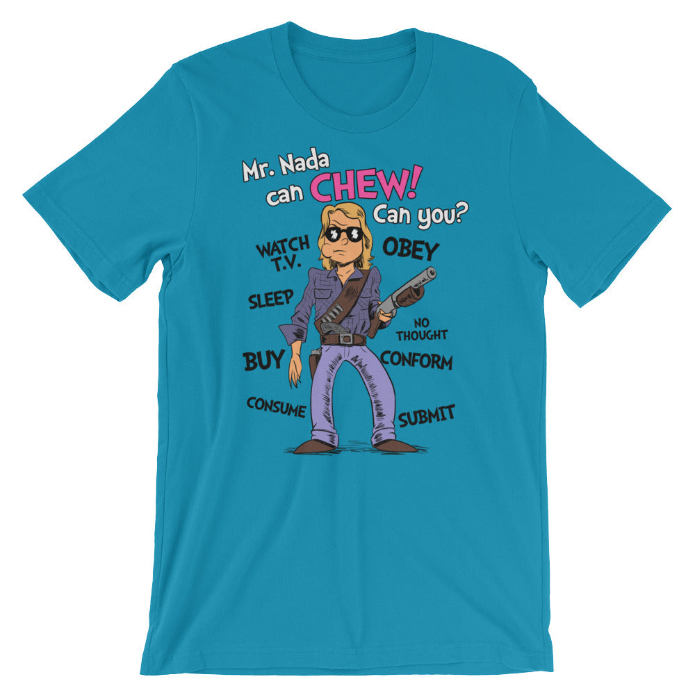 Mr Nada Can Chew t-shirt