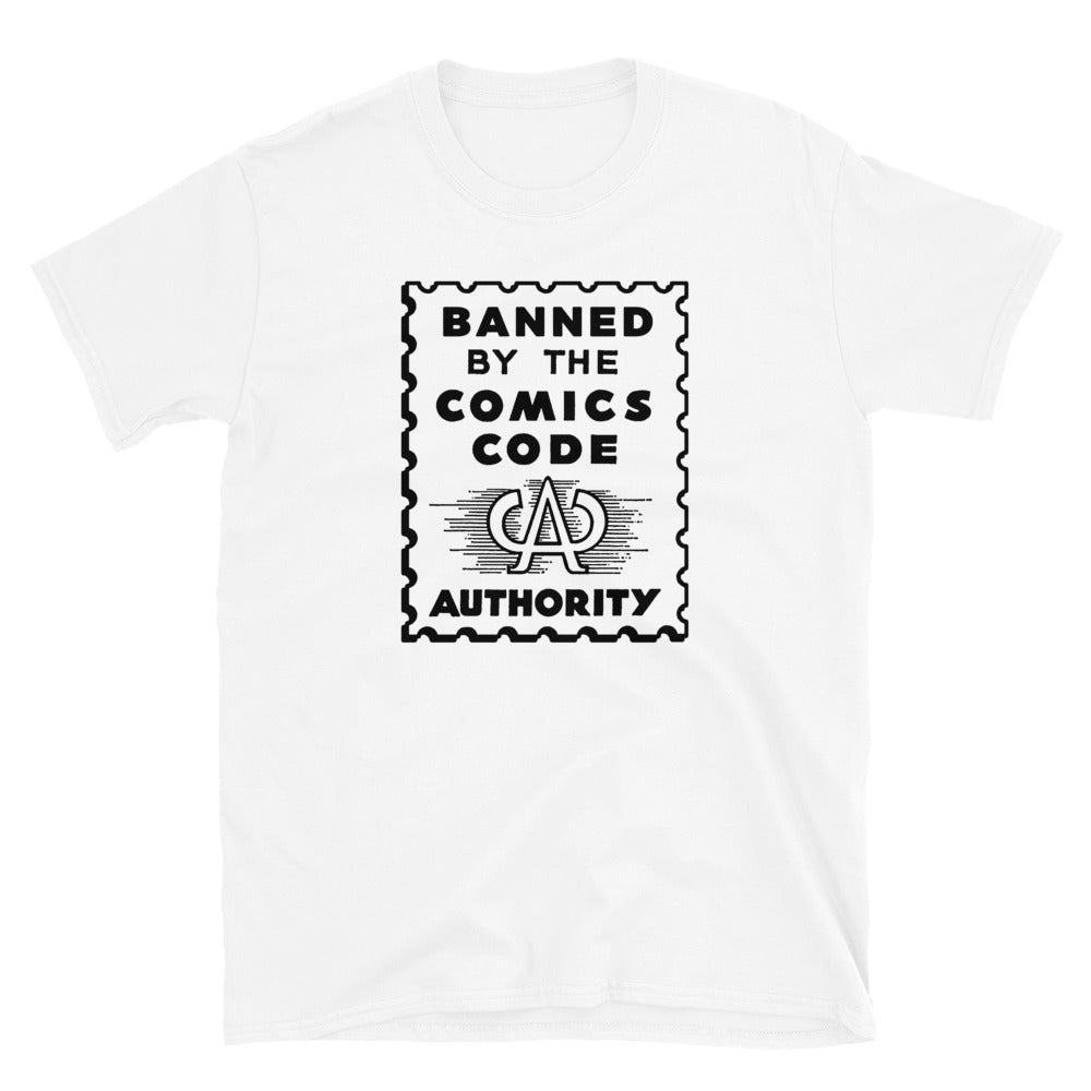 Banned By the CCA t-shirt