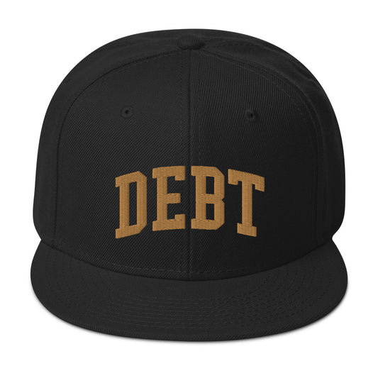 Debt University snapback hat