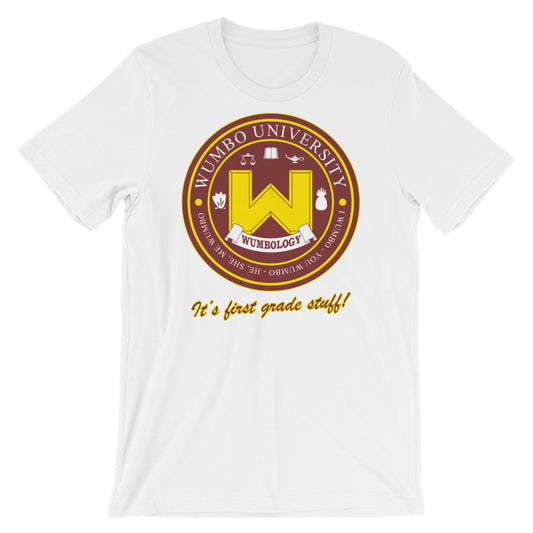 Wumbo University t-shirt