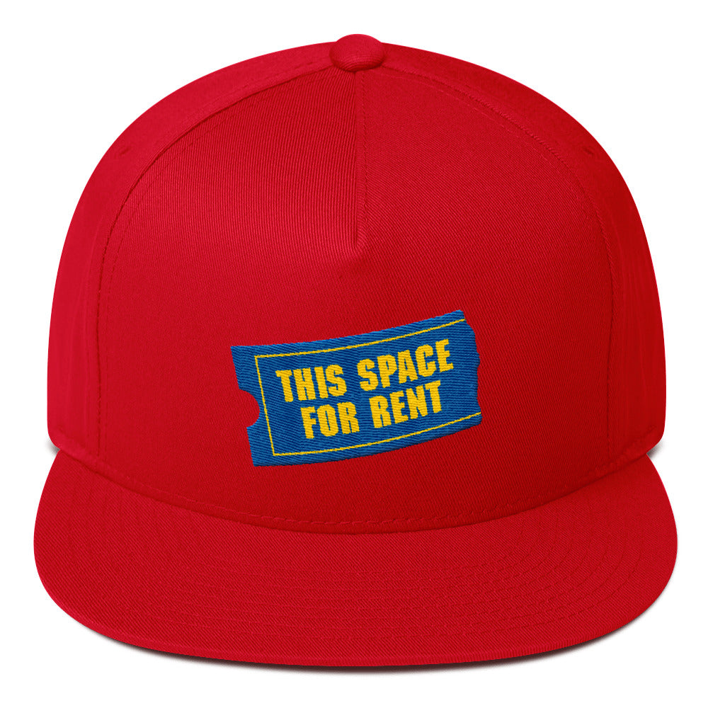 This Space For Rent snapback hat