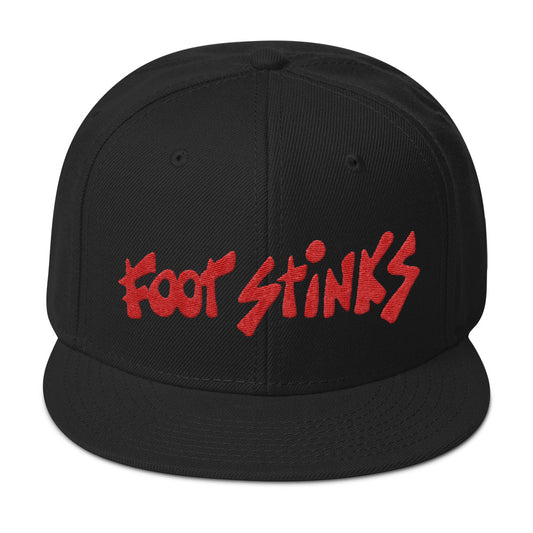 Foot Stinks snapback hat