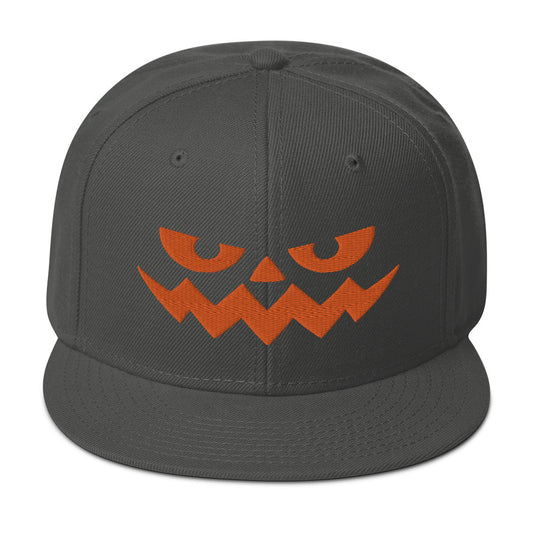 Jack O Lantern snapback hat