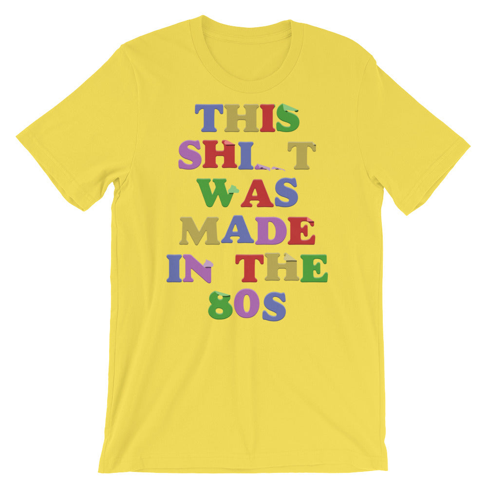 Made in the 80s t-shirt (multicolor)