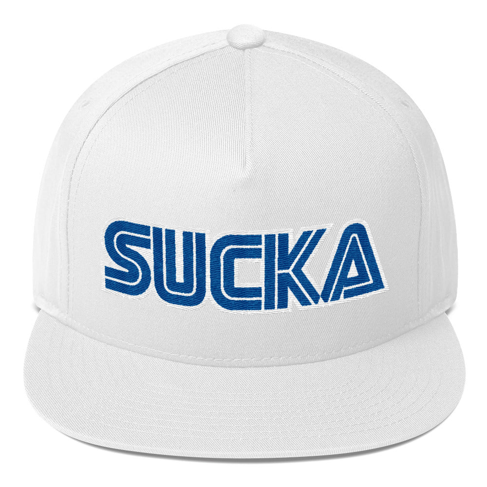 SUCKA snapback hat