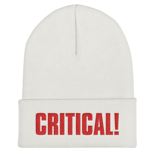 Critical Hit! cuffed beanie