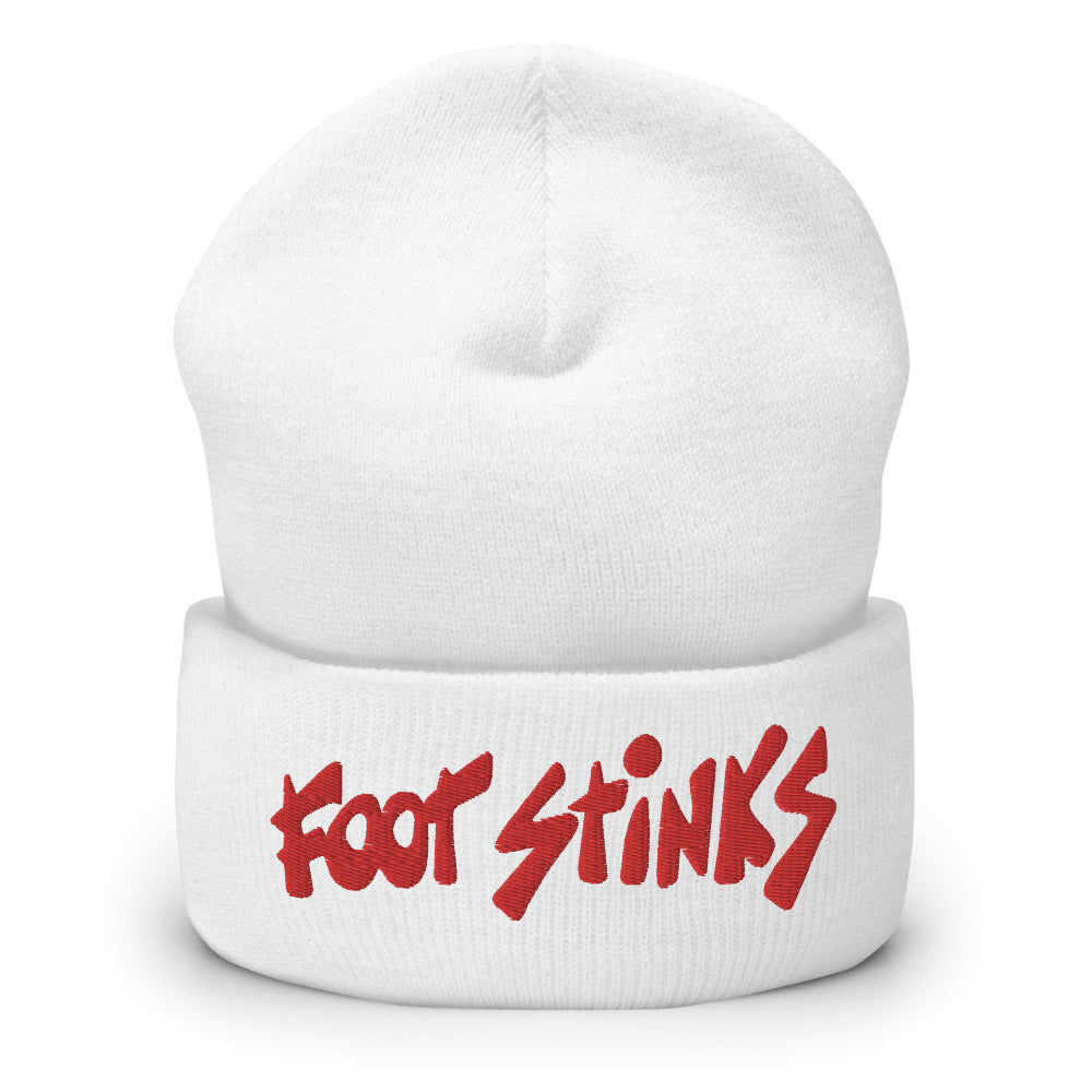 Foot Stinks beanie
