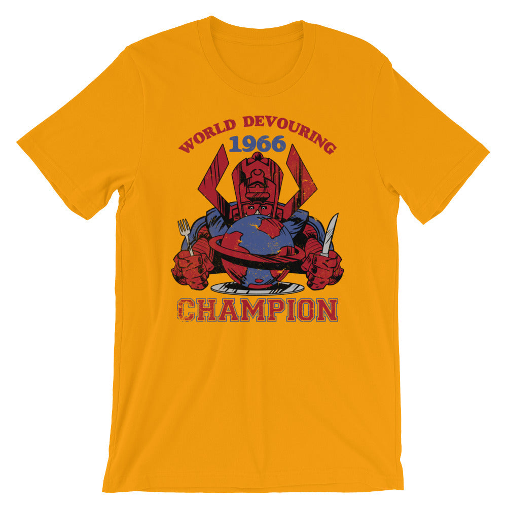 World Devouring Champion t-shirt