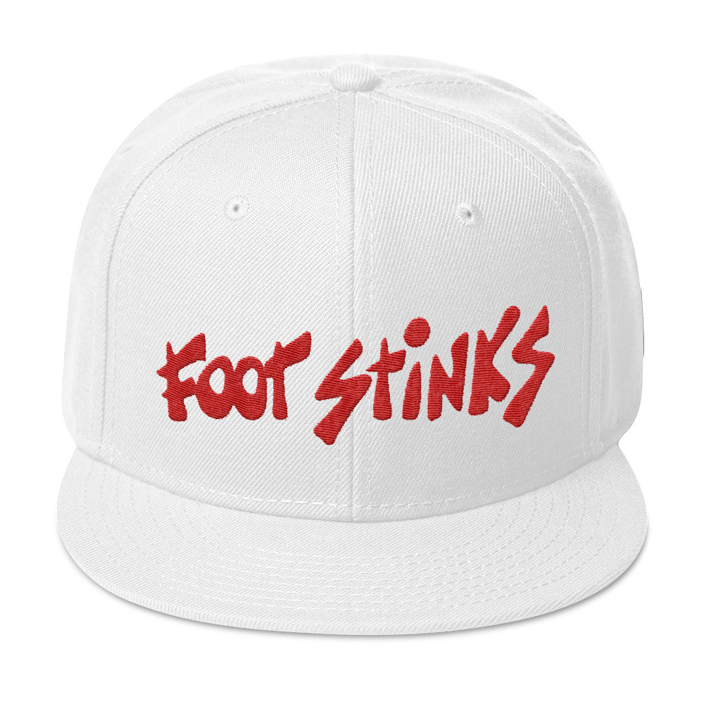 Foot Stinks snapback hat