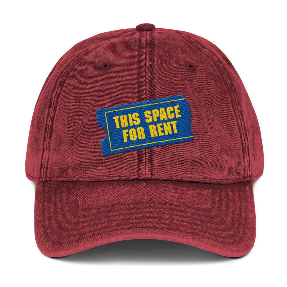 This Space For Rent vintage dad hat