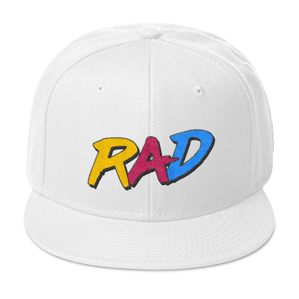 RAD snapback hat
