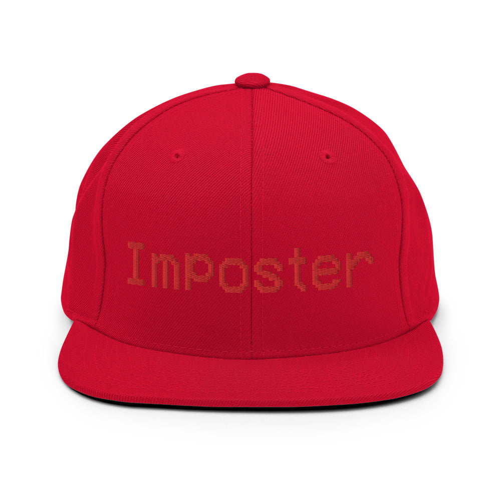 Imposter snapback hat