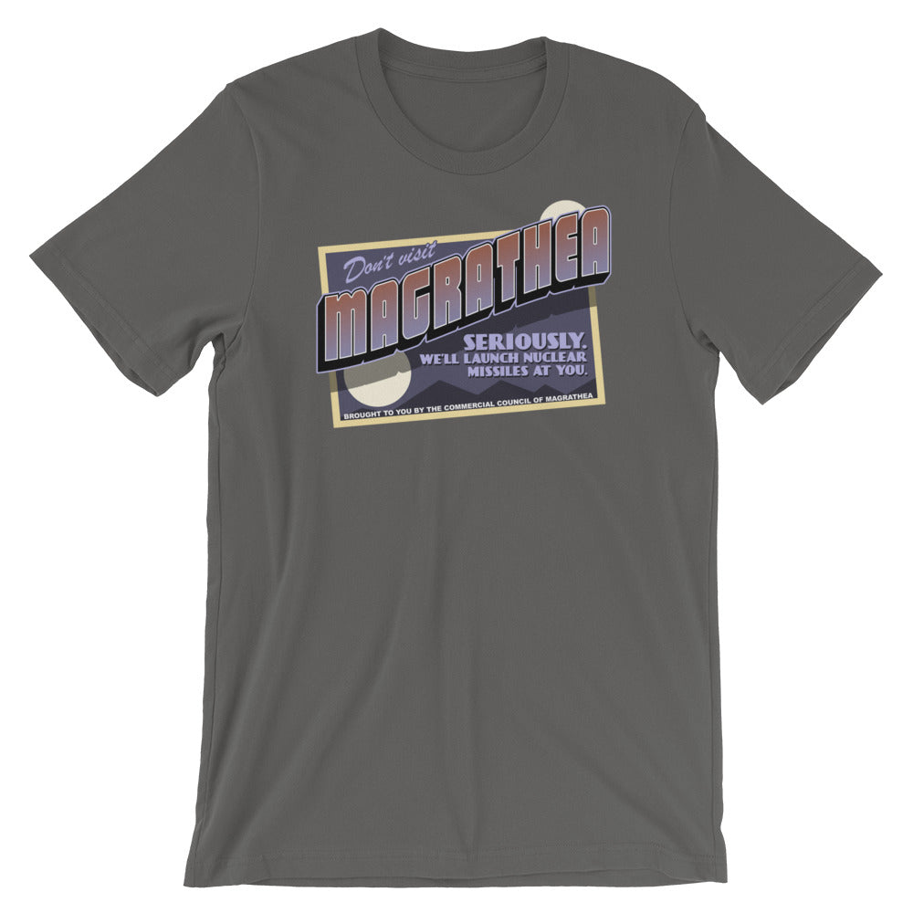 Don't Visit Magrathea t-shirt