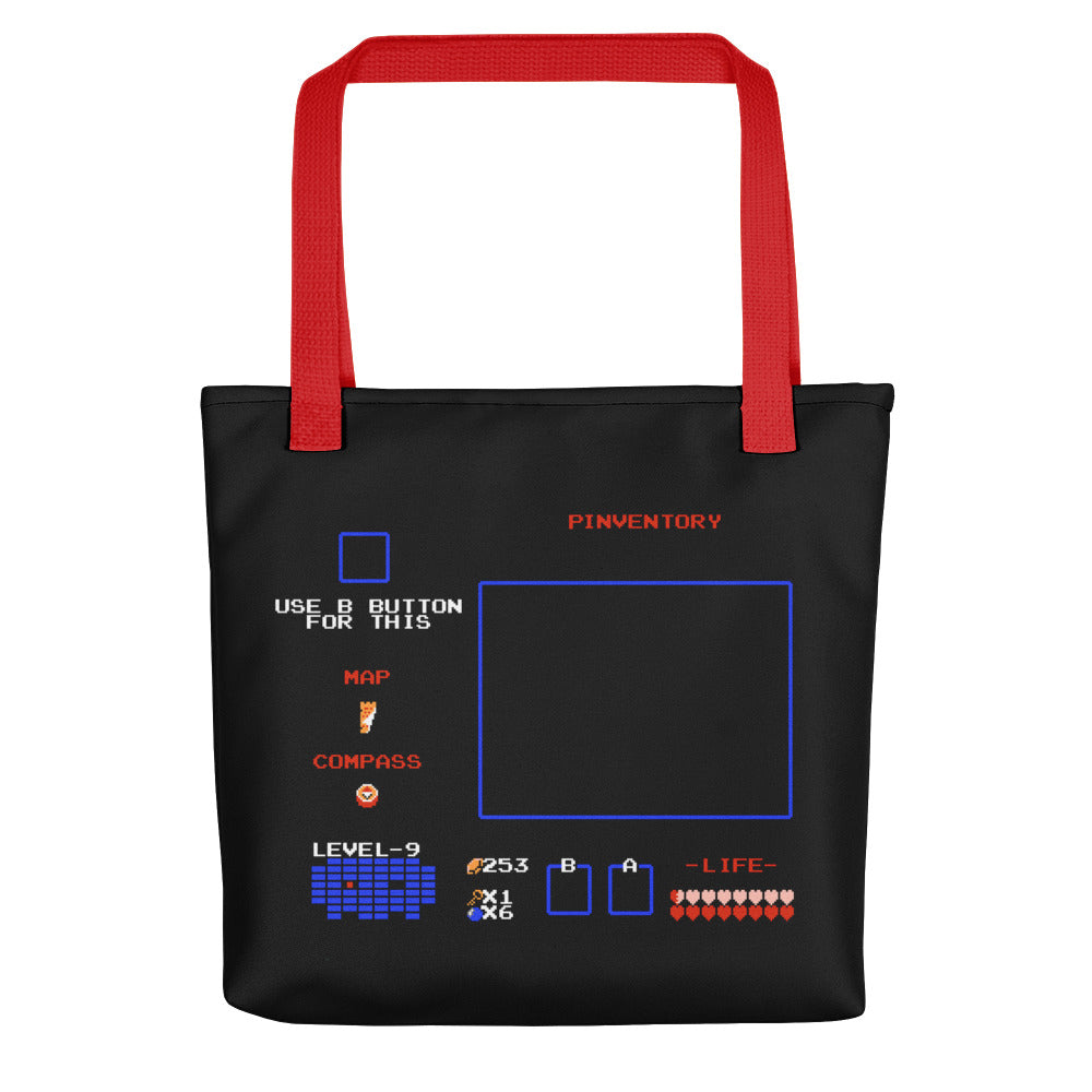 PIXEL HERO PINVENTORY tote bag