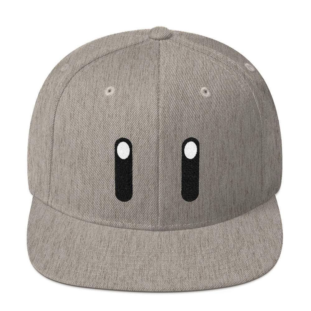Mushroom Kingdom snapback hat