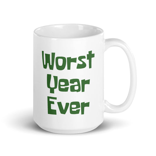 Worst Year Ever mug