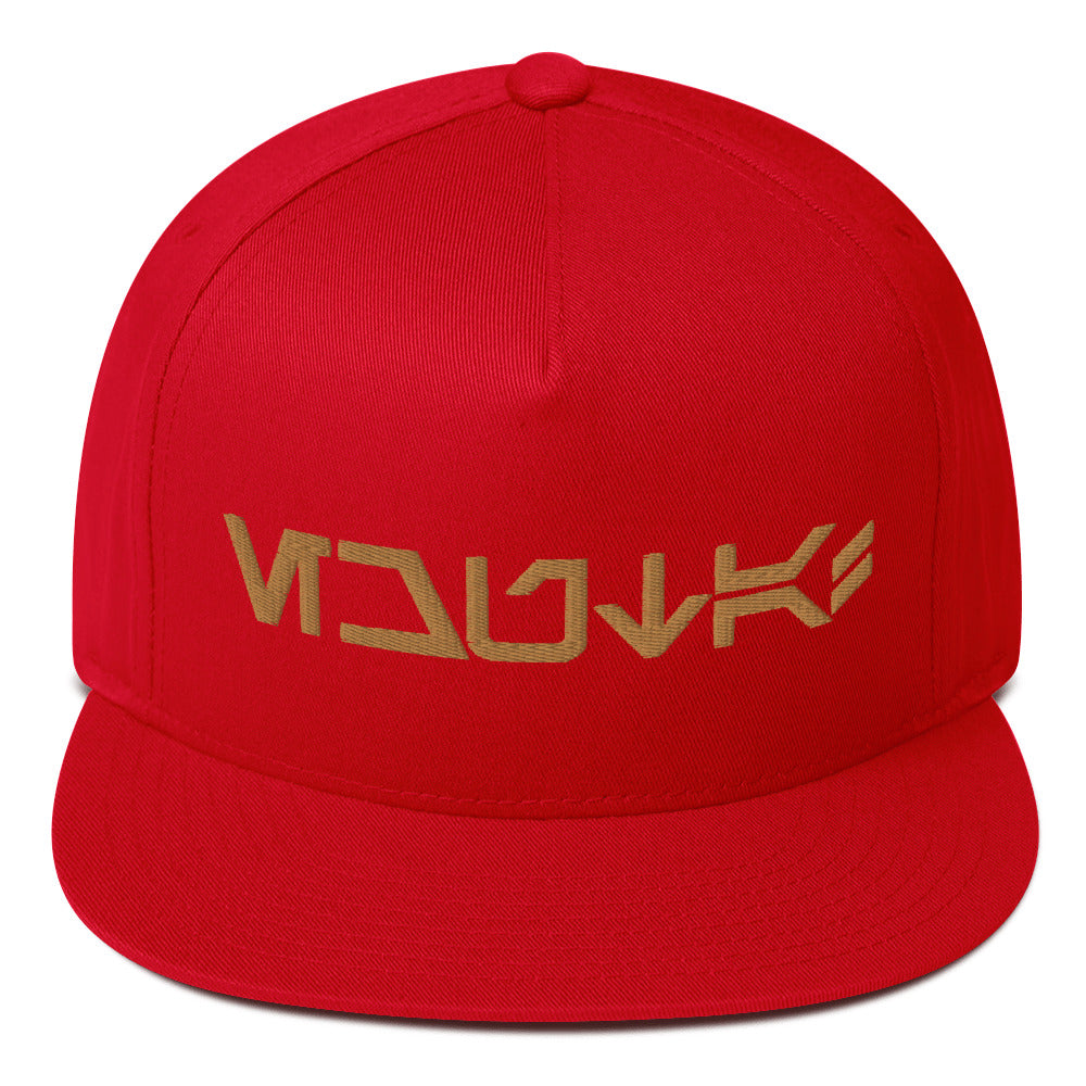 Echuta! (Aurebesh) snapback hat