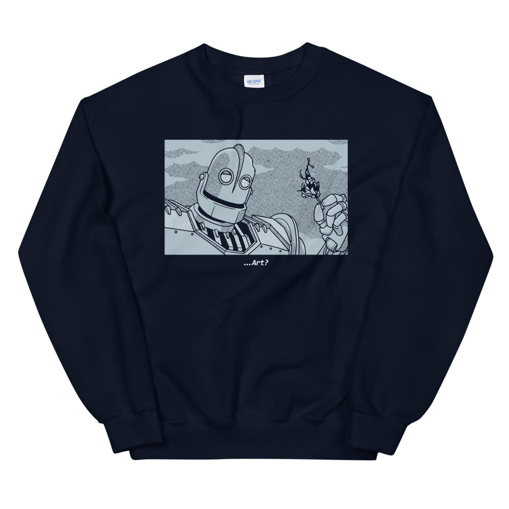 Scrap or Art? crewneck sweatshirt