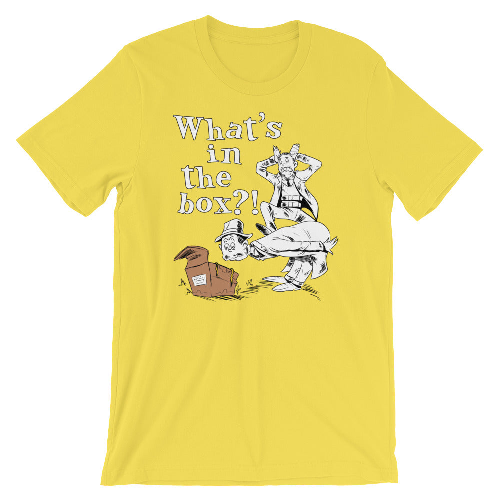 What's in the Box t-shirt
