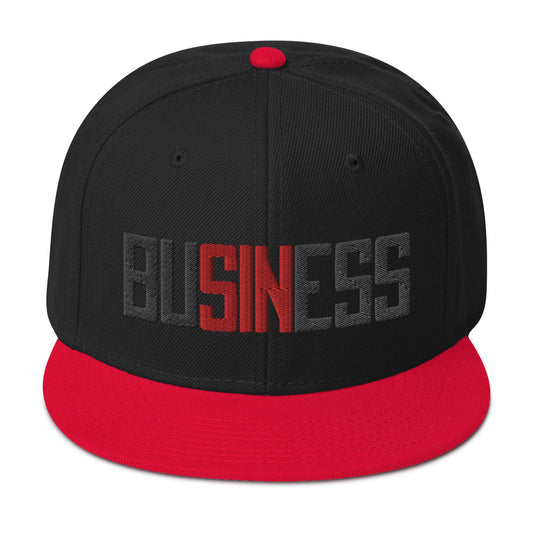 Strictly buSINess snapback hat