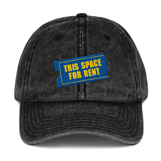 This Space For Rent vintage dad hat