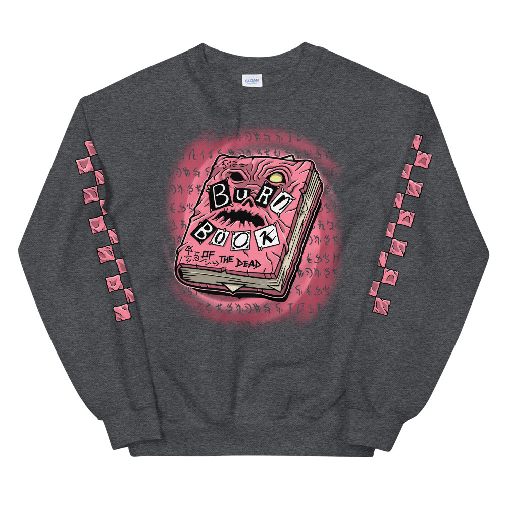 Burn Book of the Dead crewneck sweatshirt