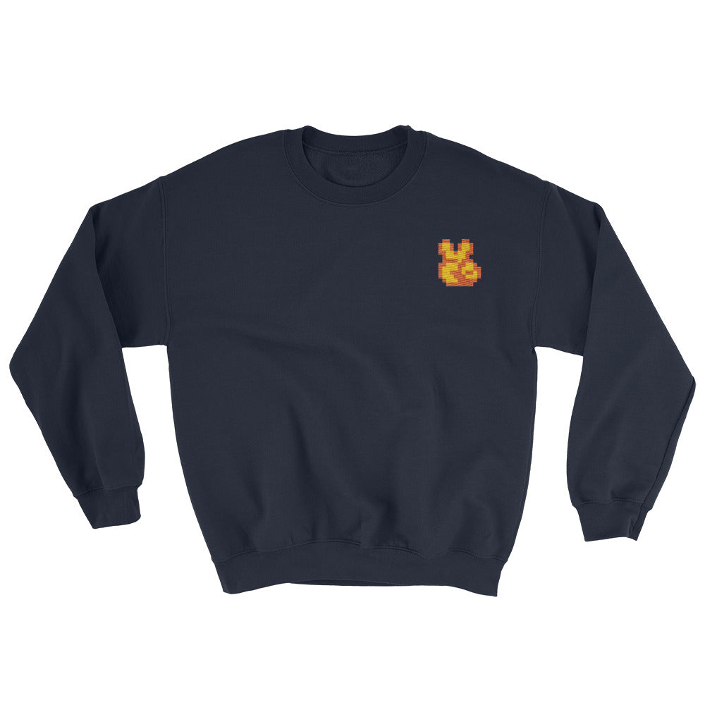 You Win! embroidered crewneck sweatshirt