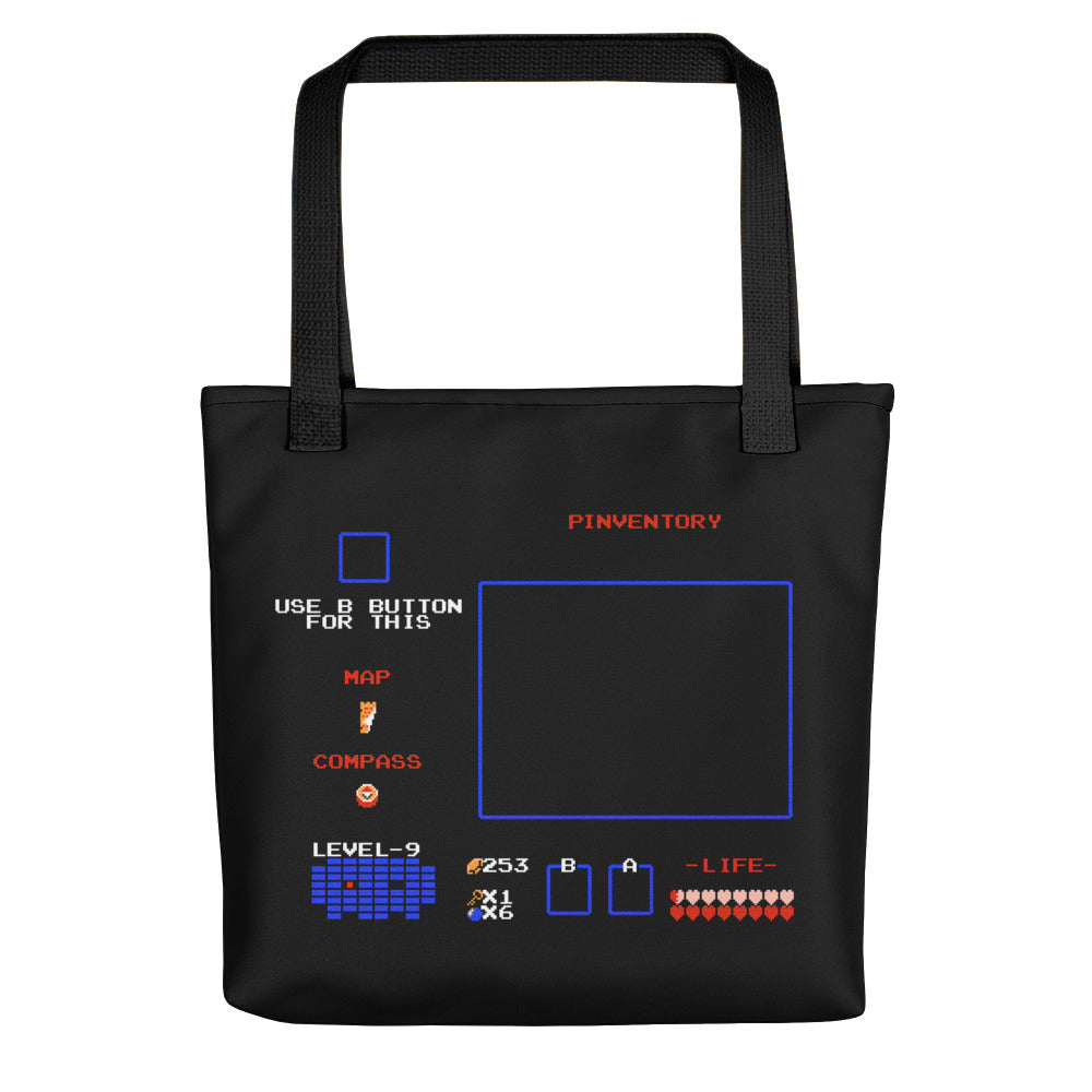 PIXEL HERO PINVENTORY tote bag