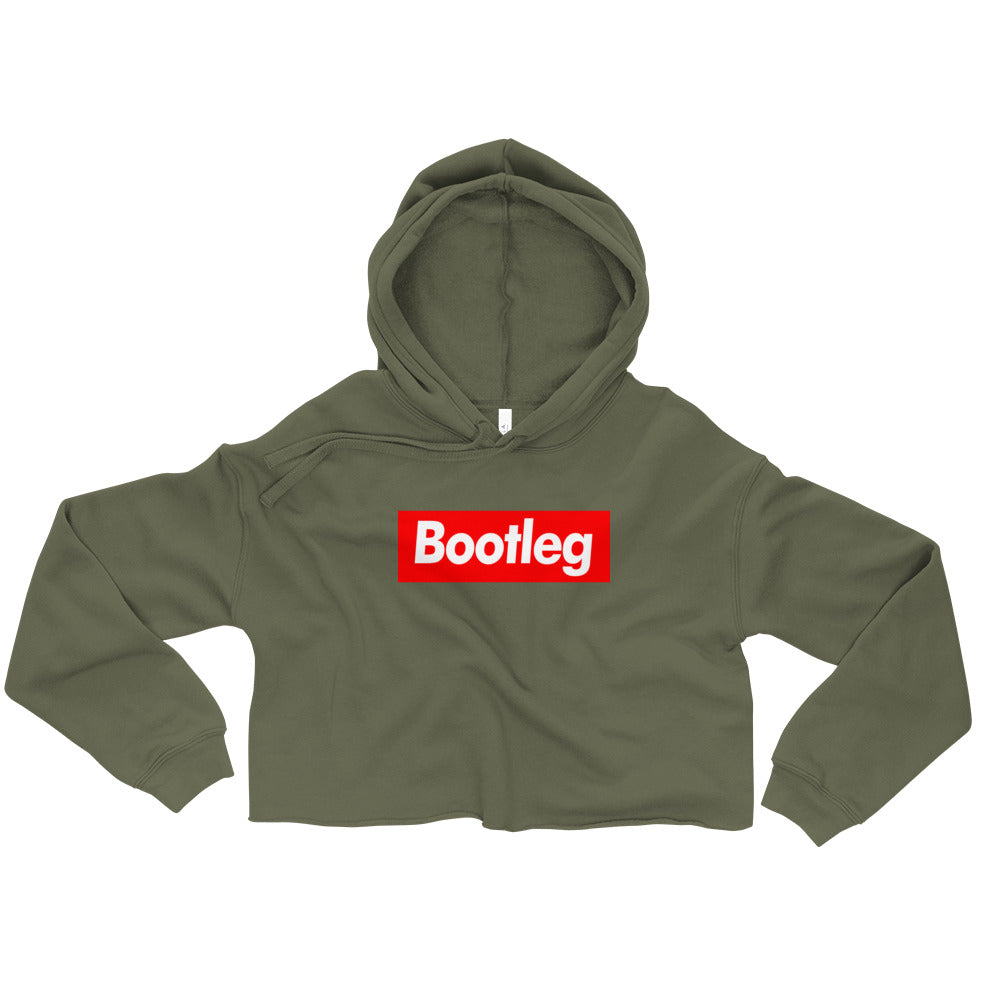 Bootleg crop hoodie