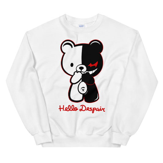 Hello Despair crewneck sweatshirt