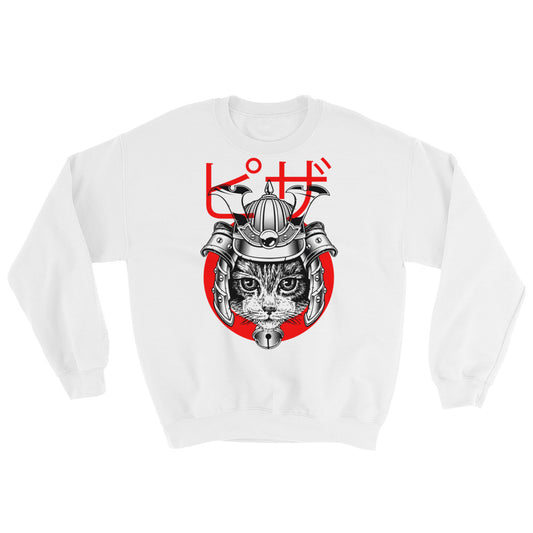 Warrior Pizza Felines crewneck sweatshirt