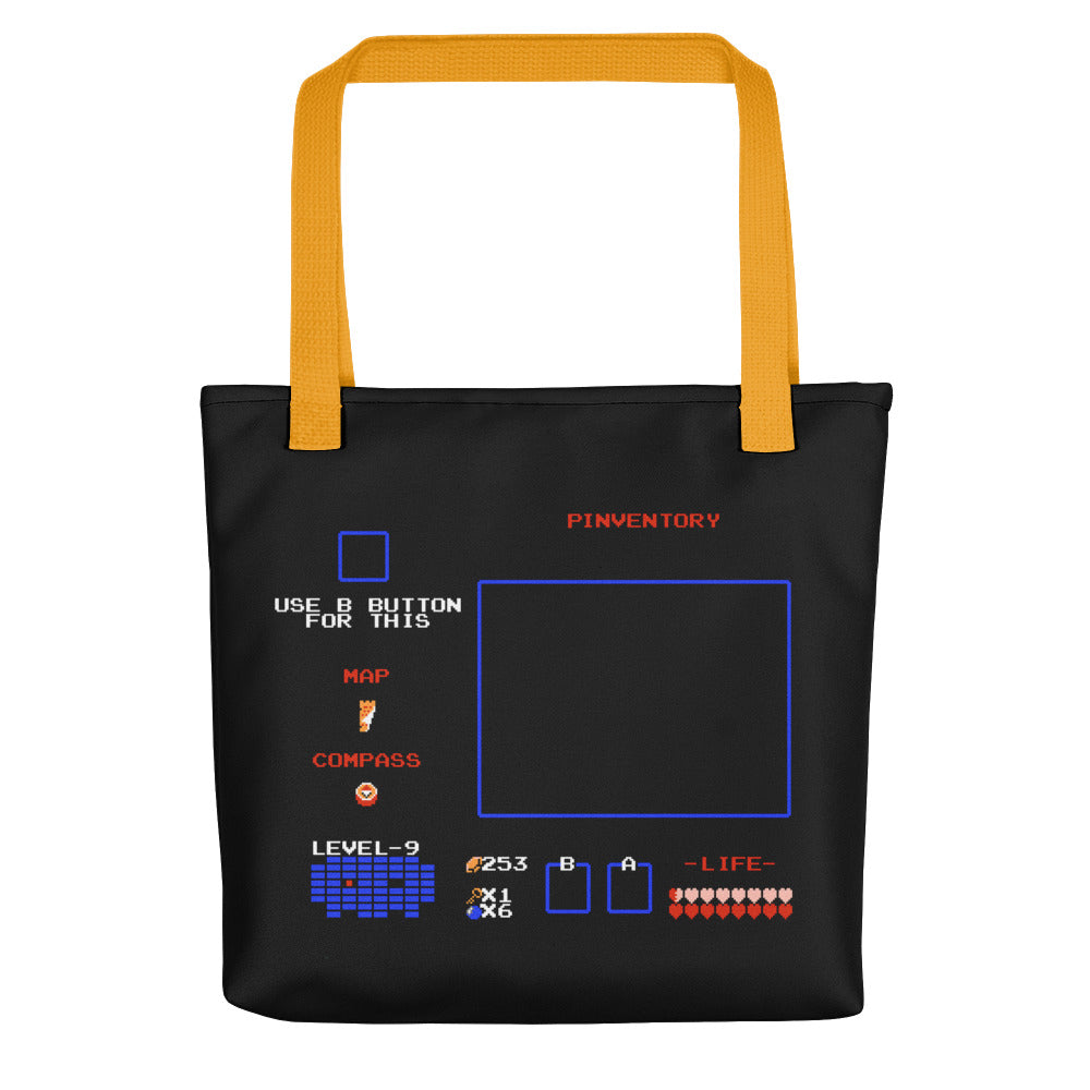 PIXEL HERO PINVENTORY tote bag