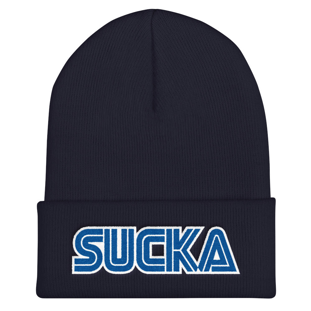 SUCKA Cuffed Beanie