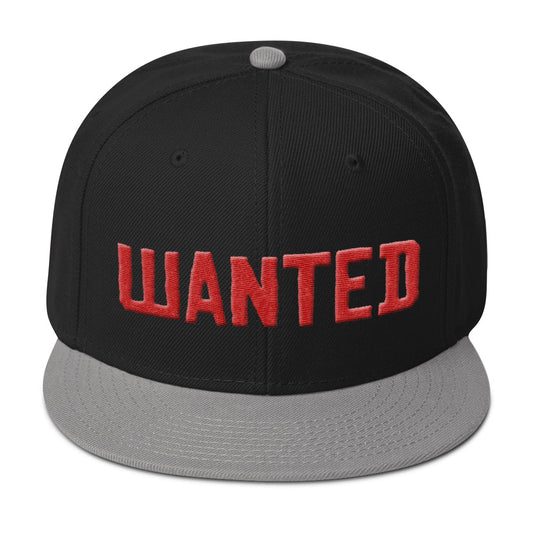Wanted snapback hat
