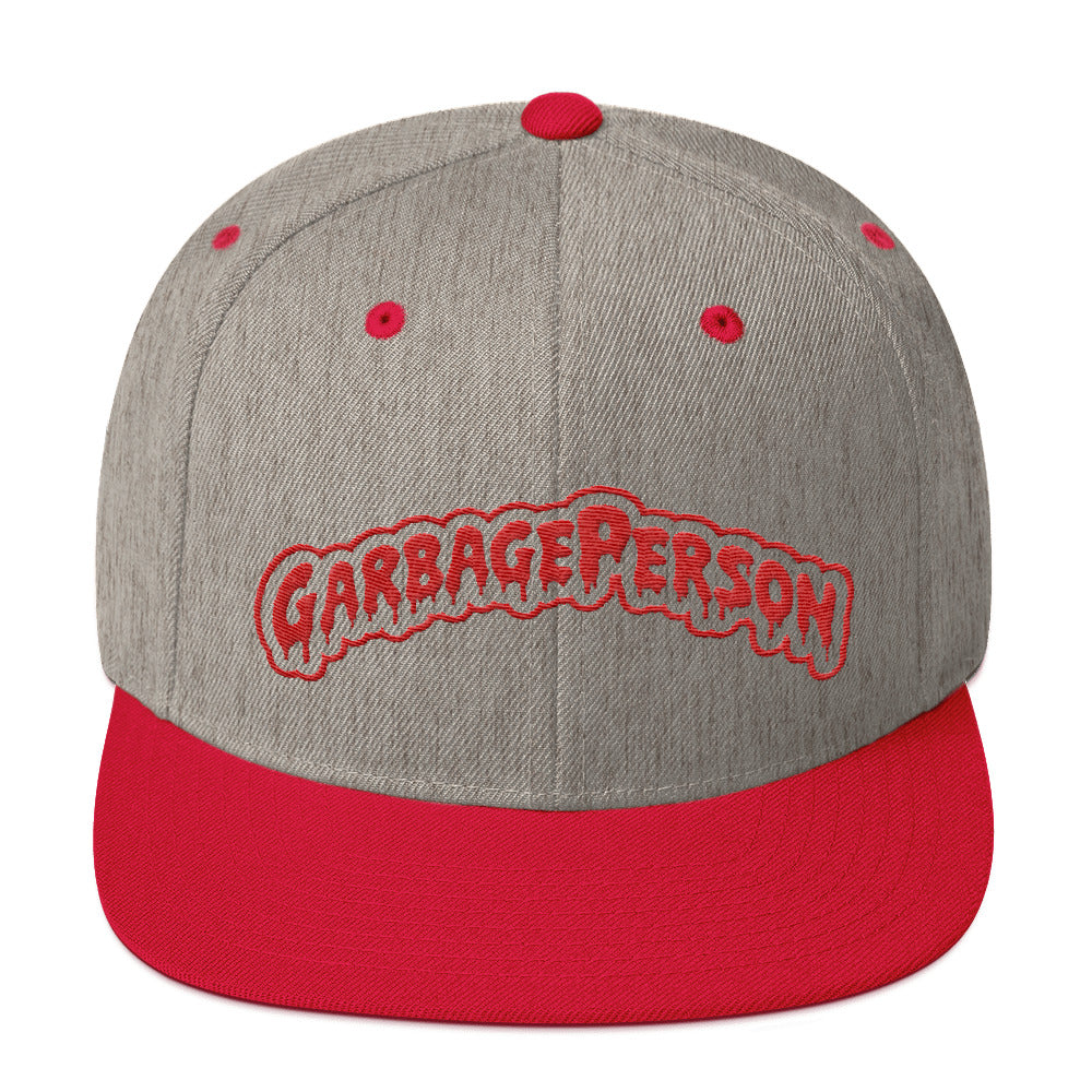 Garbage Person snapback hat