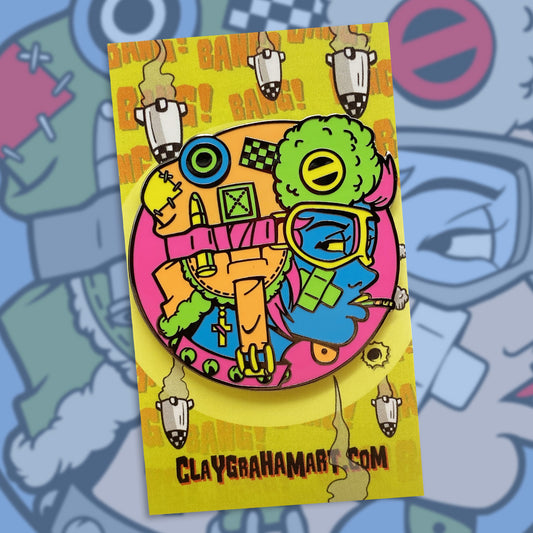 Tank you, Ma'am! 2" Hard Enamel Pin