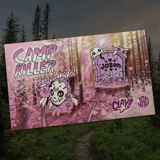 Camp Killer 1.5" Enamel Pin Set