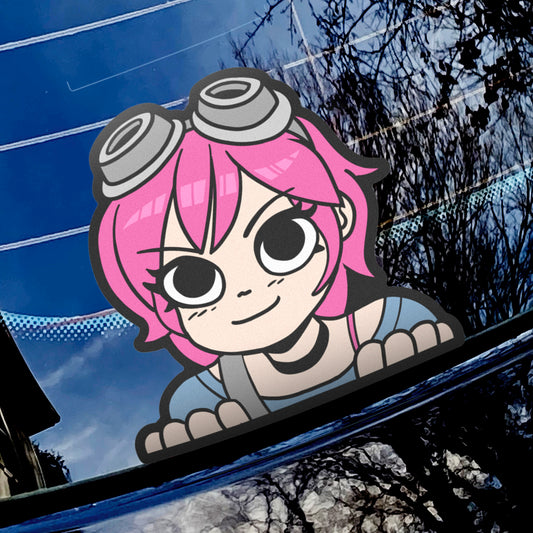 Scott P & Ramona F Peeker die-cut vinyl sticker