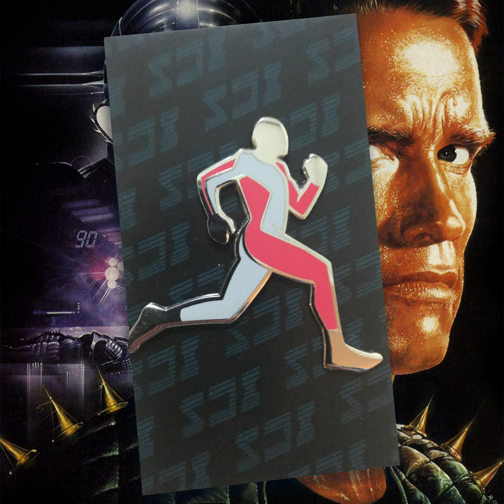 Running For Your Life 2" Hard Enamel Pin