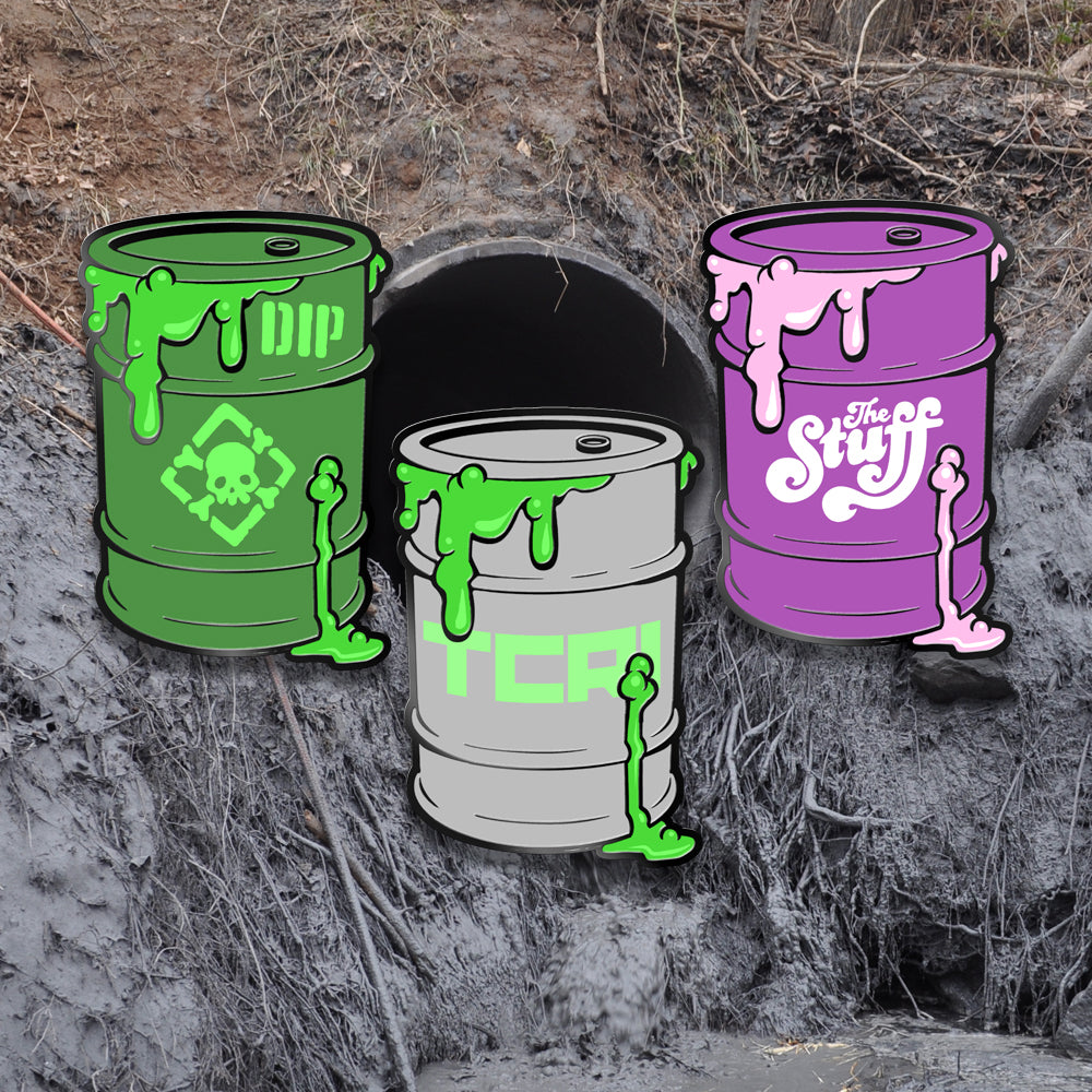 What a Waste 1.75" Hard Enamel Pin