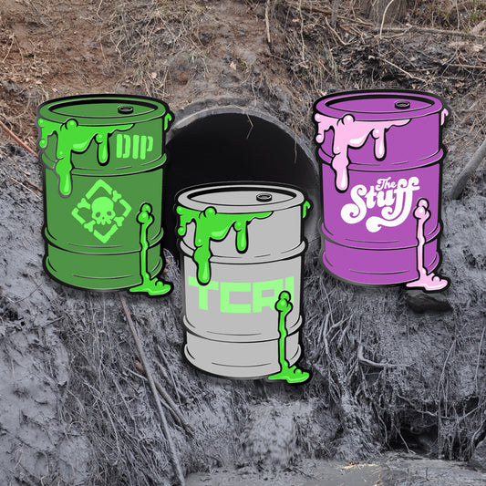 What a Waste 1.75" Hard Enamel Pin